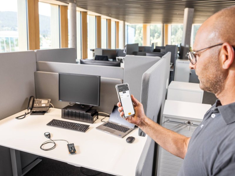 Testo 545 - Digitálny luxmetr Meranie intenzity osvetlenia (lux)